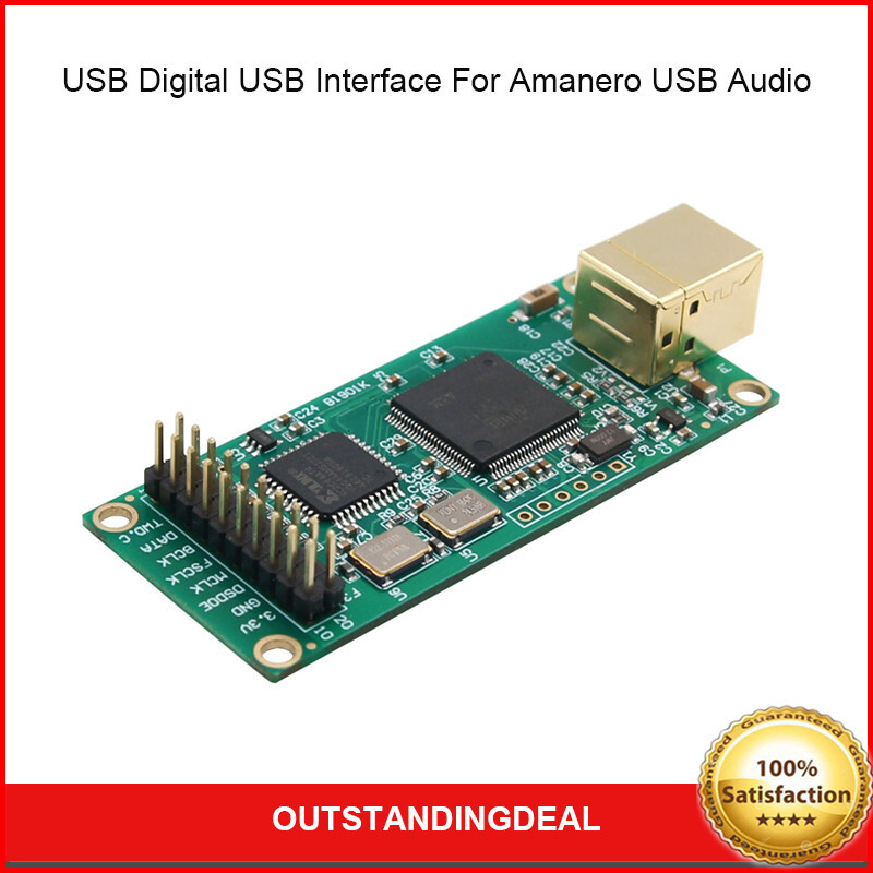 Digital Usb Audio Interface For Amanero Usb Audio Class 2 I2s Input Dac Board