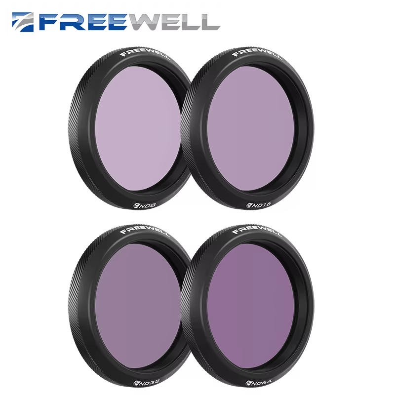 ND Filter Set for DJI Osmo Action 5 Pro/Action 4/3 Camera Lens Filter Kit 4-Pack