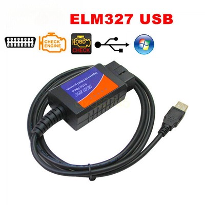 OBD2 Diagnostic Device USB V1.5 Car Cable Interface OBDII CAN BUS Code Reader