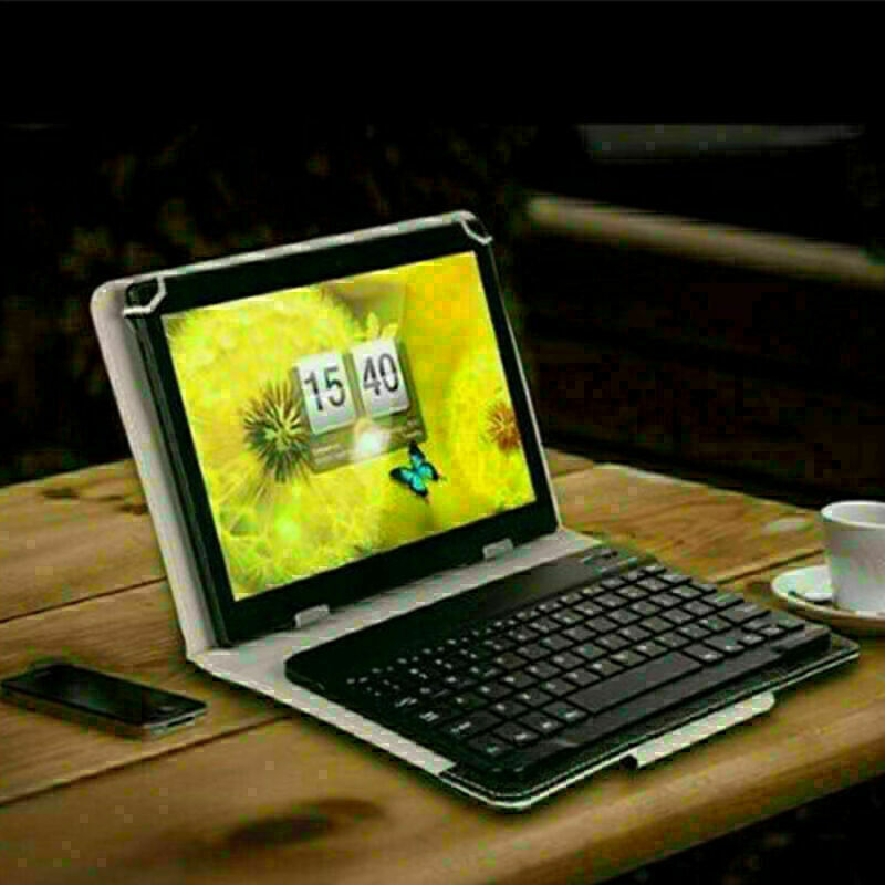 Wireless Keyboard & 10" Flip Leather Fold Stand Case Cover For iPad 6th 9.7 2018