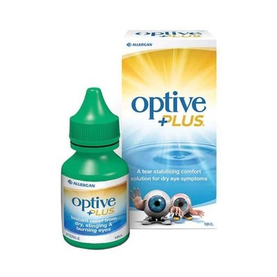 Optive Plus Lubricating Eye Drops 10ml