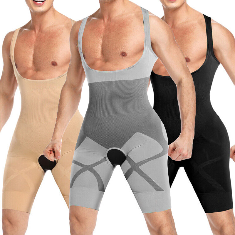 Fajas Colombianas para Hombres Girdle Men Compression Slim Shapewear Body Shaper