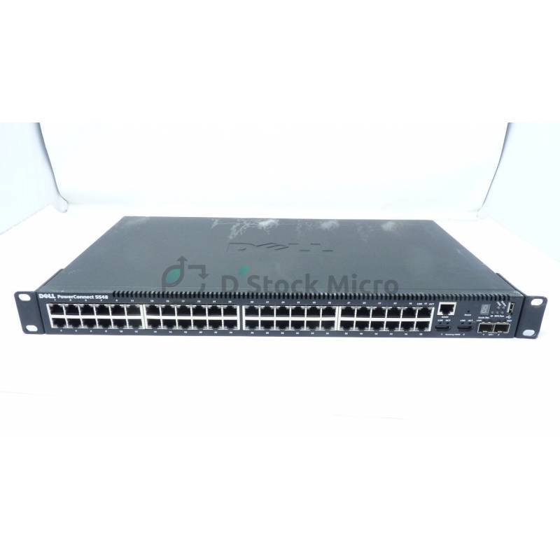 Switch Dell Powerconnect 5548 Manageable 48 Ports Gigabits - Rackable - France /