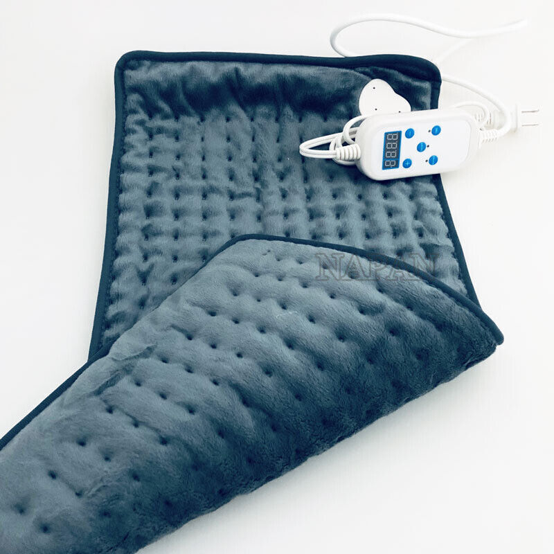 12" X 24" Electric Heating Pad For Shoulder Neck Back Muscle