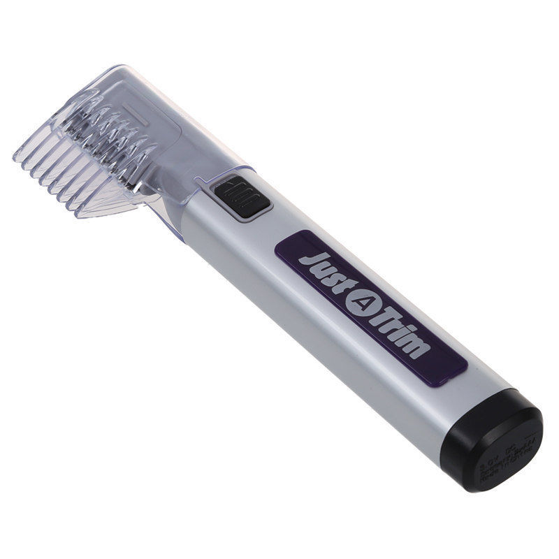 Cordless Hair Clipper Remover Mistake proof Trimmer Just A Trim Battery operated