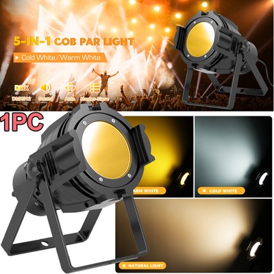 100W COB Par Can Light Stage DJ Light LED Audience Blinder Disco Club Light DMX