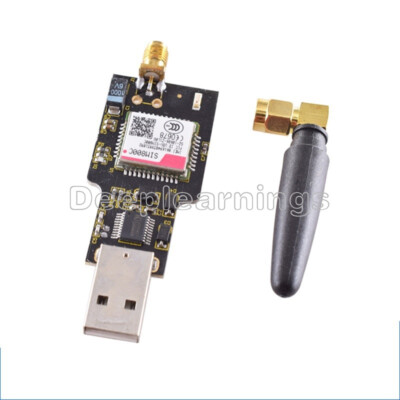 SIM800C USB to GSM Serial Port GPRS Module With Bluetooth Computer Control Call