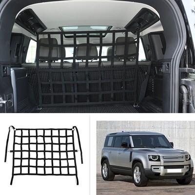For Land Rover Defender 110 2020-2023 Cloth Trunk Partition Organizer Mesh Web
