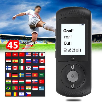 Intelligent Multilingual Instant Voice Translation Machine WIFI Hotspot Travel