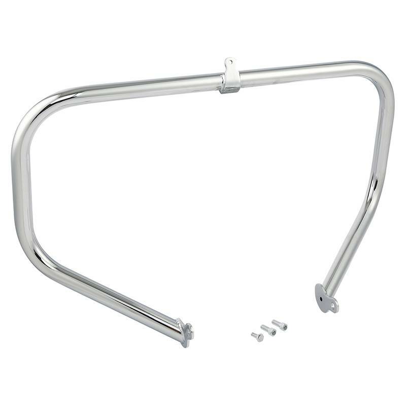Highway Engine Guard Crash Bar Footpeg Fit For Harley Electra Street Glide 09-23