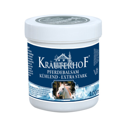 Kräuterhof Pferdebalsam kühlend Extra Stark COOLING balm EXTRA  strong 100ML