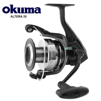 MULINELLO OKUMA ALTERA 20  SPINNING  BOLOGNESE  TROTA LAGO