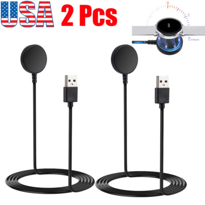 2X Wireless Magnetic Charger Dock For Samsung Galaxy Watch 5 Pro/5/4/3 Active2