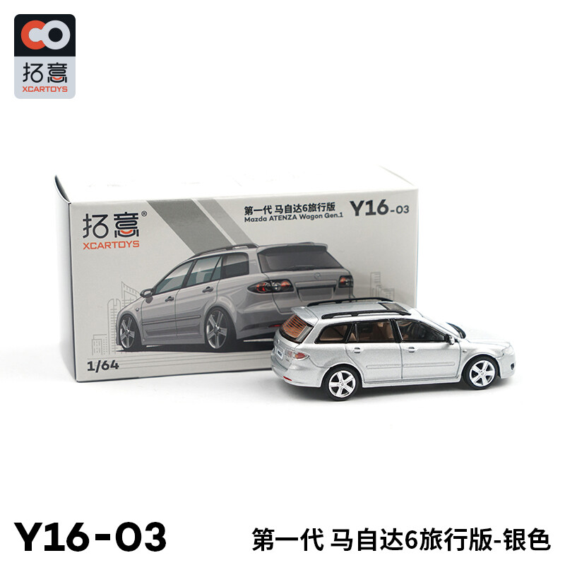 XCarToys 1:64 Mazda ATENZA Wagon Gen1 Silver / Red /Blue