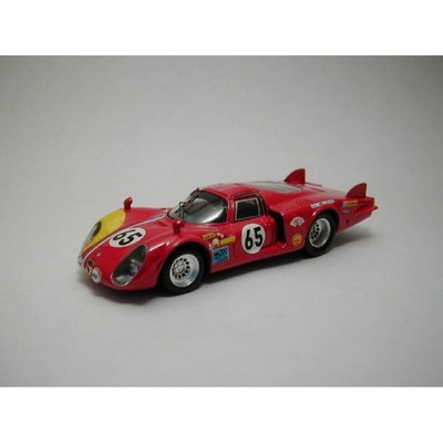 BEST MODEL BT9293 ALFA ROMEO 33/2 COUPE N.65 1968 DUDY-DIBLEY 1:43 DIE CAST