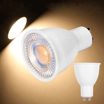 GU10 10W 15W LED Spotlight Bulb No Flicker 110V 220V White Lamp Energy Saving AJ