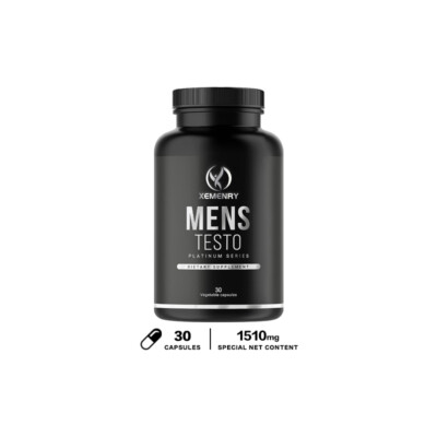 Mens Testo - Tribulus Terrestris, Black Maca - Testosterone Booste Performance