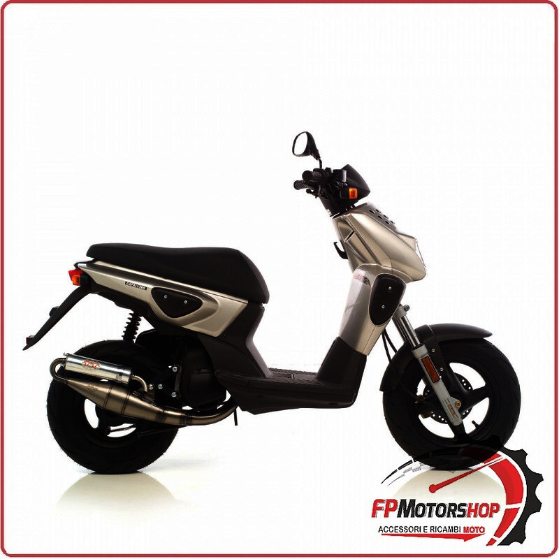 MARMITTA ESPANSIONE NERO PER SCOOTER MBK BOOSTER 50 88-01 LEOVINCE 4053B
