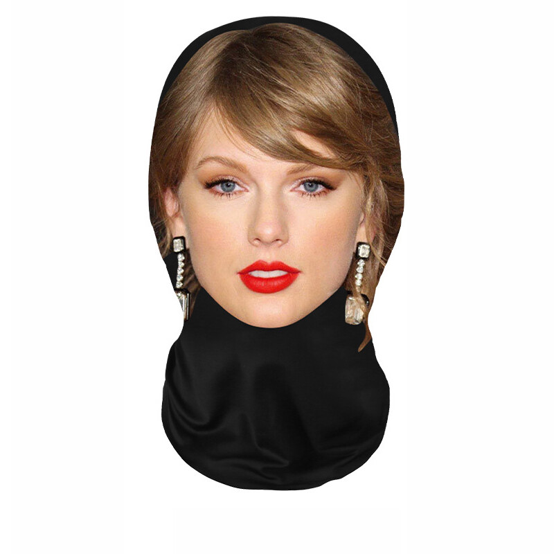 Cosplay Headwear Hiphop Fashion Balaclava 3D Printed Mask Elastic Mesh Full Face