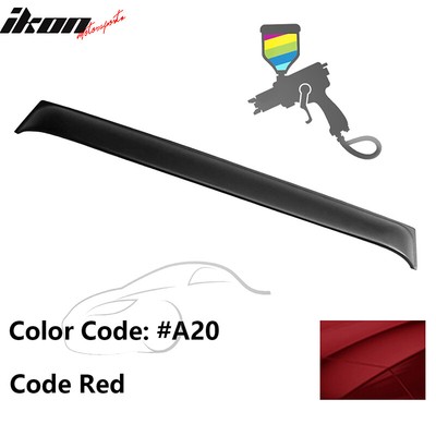 Fits 03-08 Nissan 350Z Coupe 2-Door Rear Roof Spoiler PP Painted #A20 Code Red