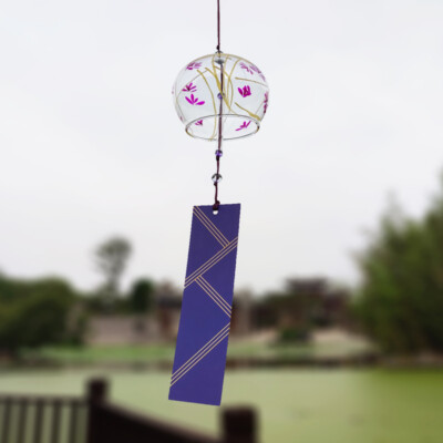 Genshin Impact Cosplay Slime Aeolian Bells Pendant Water Glass Wind Chime Prop