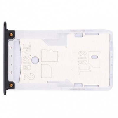 SIM TRAY FOR XIAOMI REDMI 4X ADAPTER MICRO SUPPORT PORTA SD CARD BLACK