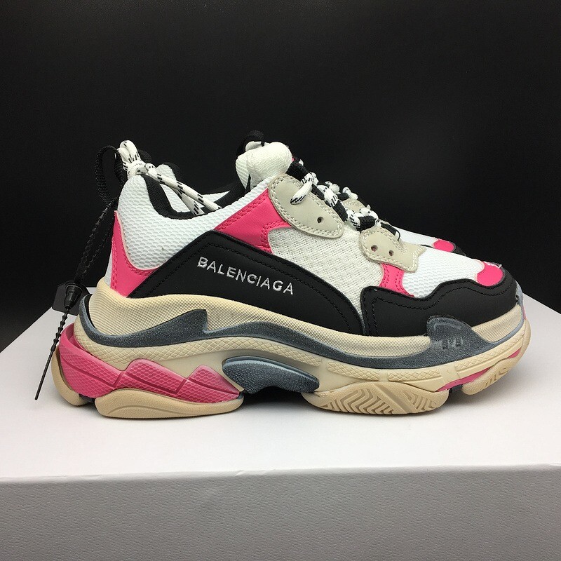 Triple s trainers Balenciaga Pink size 40 EU in Polyester