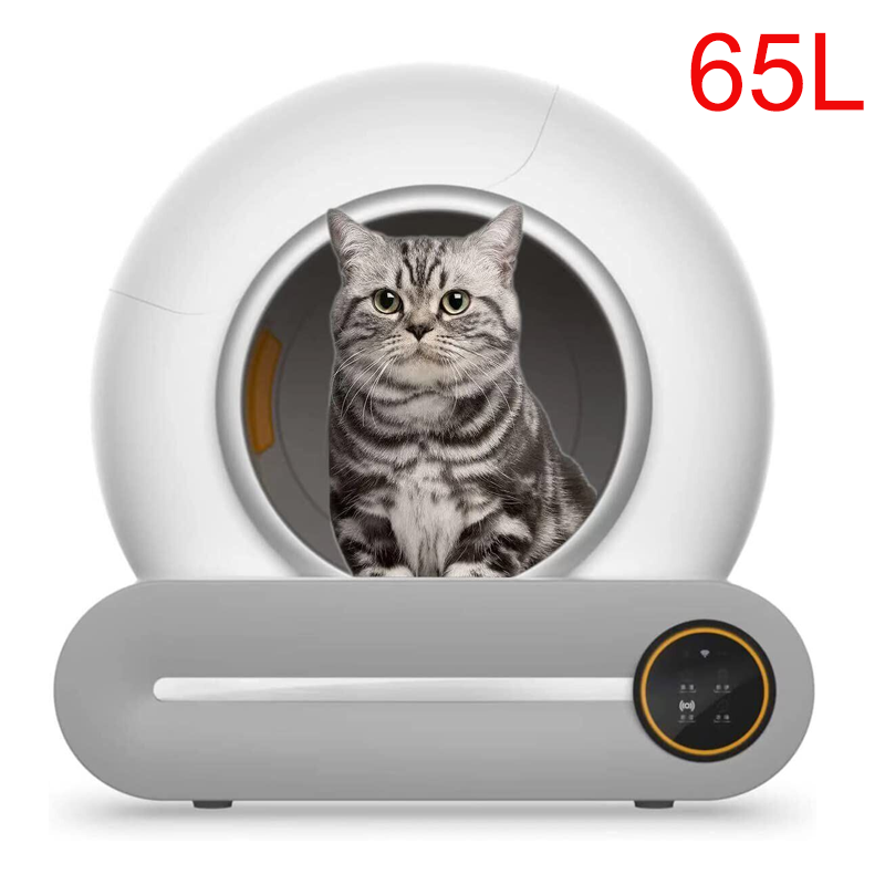 65l Litter Tray Smart App Control Self Cleaning Odour