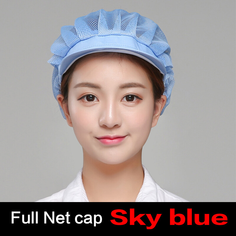 NEW COOK Half Mesh Chef Catering Baker Kitchen Food Factory Worker Hat