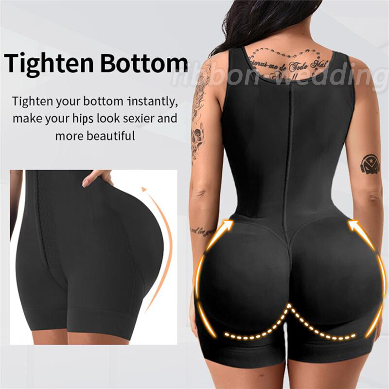 Fajas Colombianas Reductoras Levanta Cola Girdle Post Surgery BBL Body Shaper XL