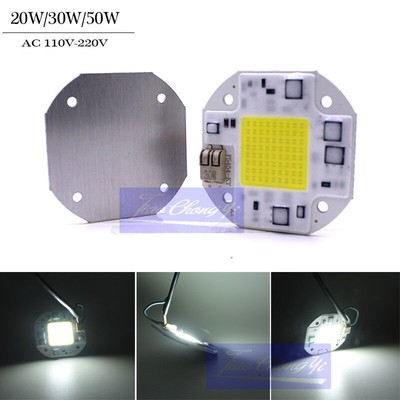 20W 30W 50W COB led Bulb Smart IC AC 110V-220V Driver warm white.cool white DIY