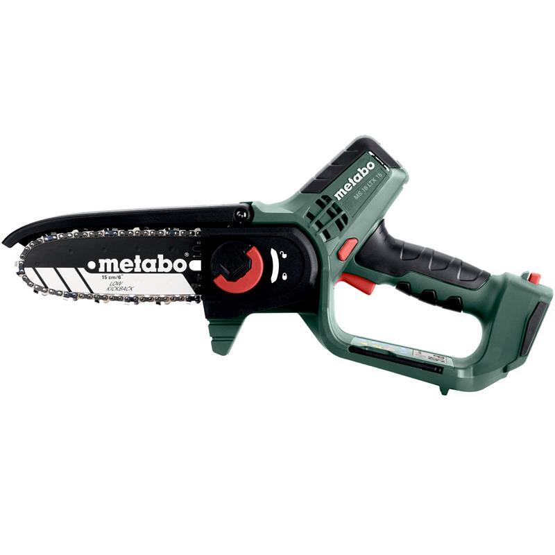 Metabo Akku GehÃ¶LzsÃ¤Ge GehÃ¶Lzschneider Ms 18 V Ltx 15 Mm SologerÃ¤T Im Karton