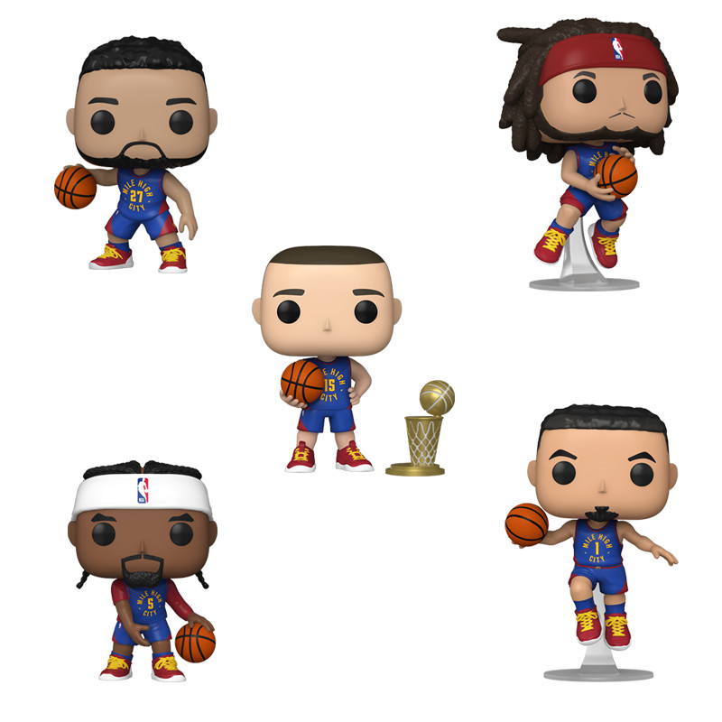 Funko Pop! Vinyl: Jamal Murray / Aaron Gordon / Nikola Jokić