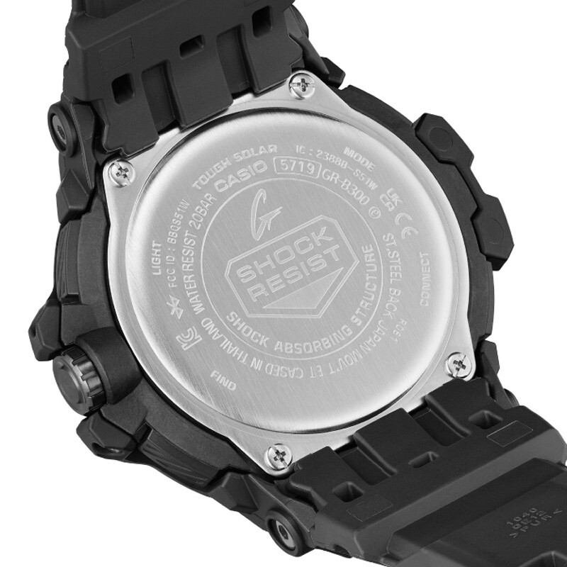 Pre-owned Casio G-shock Gr-b300-1ajf Gravitymaster Master Of Air Bluetooth Men Watch