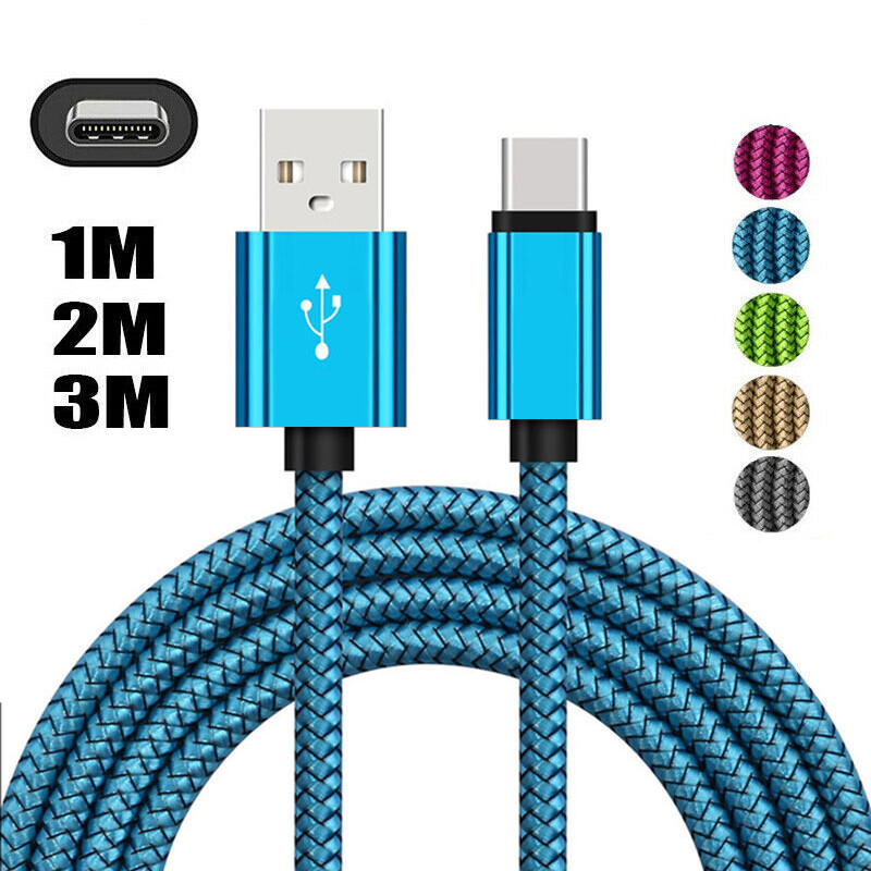 USB C Charger Cable Fast Charging Type C Cord For Samsung Ga