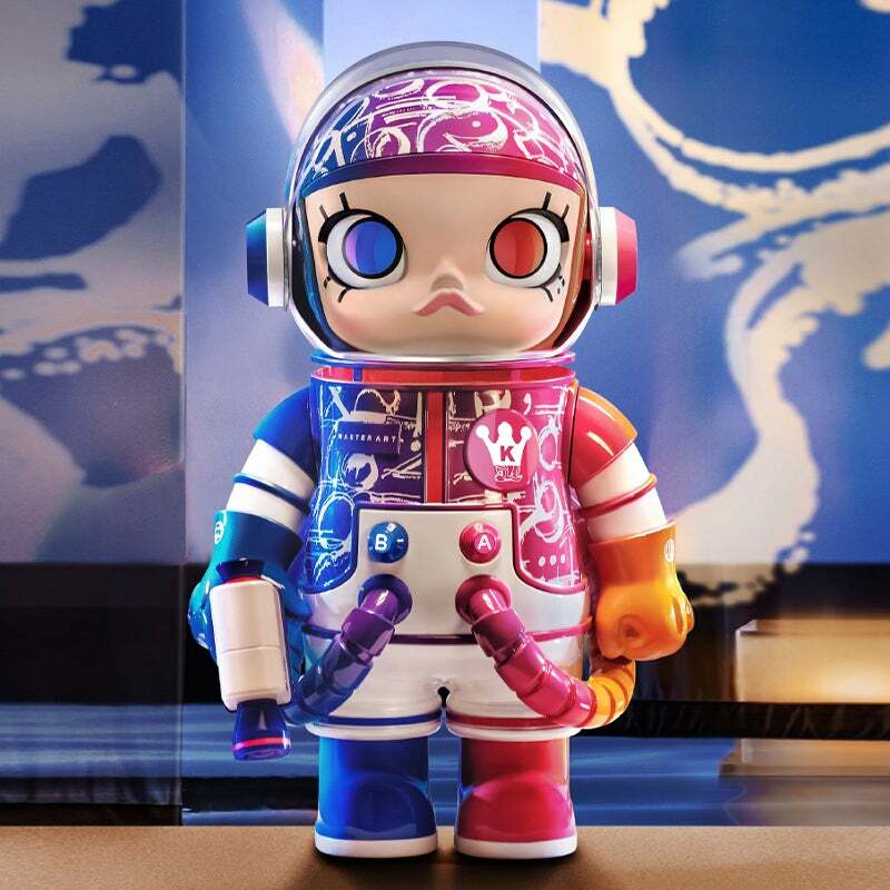 ジェシカ POPMART SPACE MOLLY×EVA 1000% POP MART Collabs With Neon Genesis Evangelion For MEGA SPACE