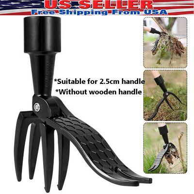 Outdoor Weeder Stand Up Weed Puller Tool Claw Garden Root Remover Killer Easy US