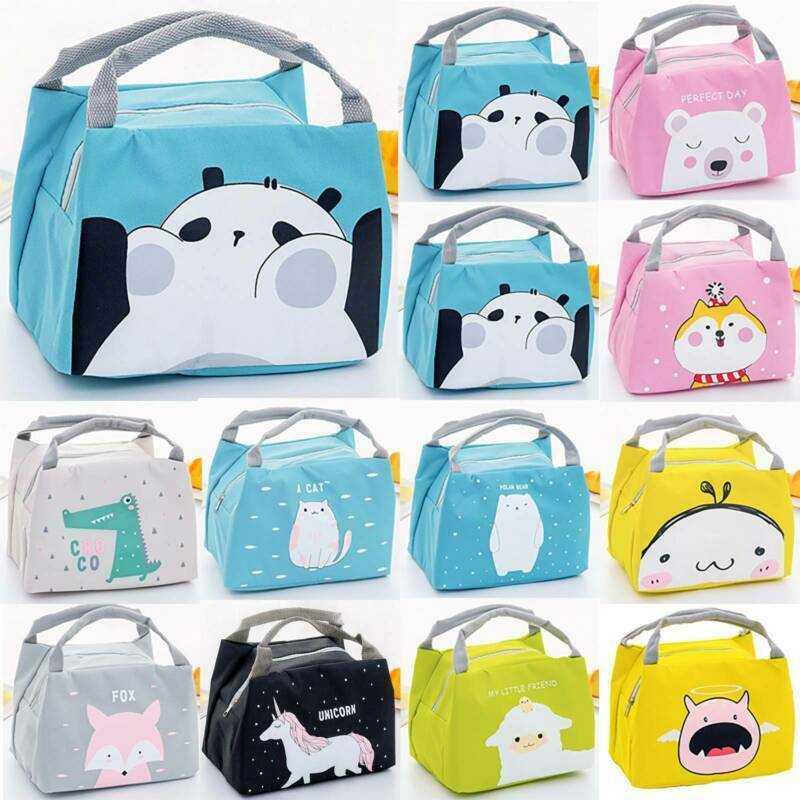 Insulated Lunch Bag Adult Lunch Box for Work School Men Women Kids Leakproof ~