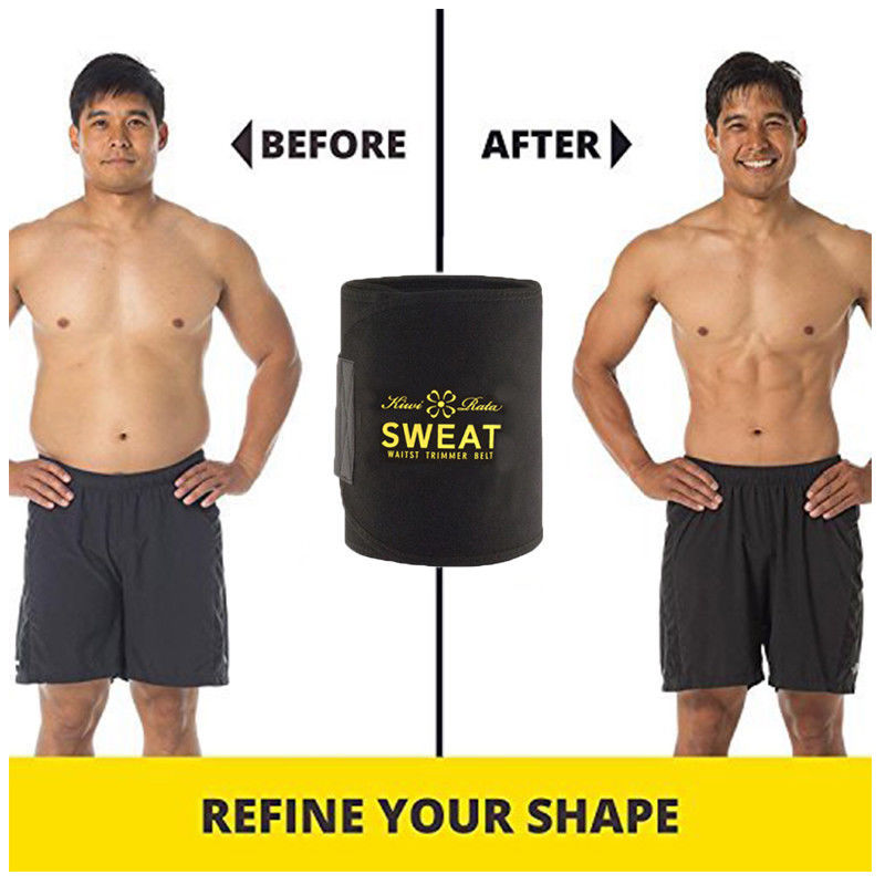 Men Women Shapewear Sweat Waist Cincher Trainer Body Shaper Neoprene Hot Belt HS