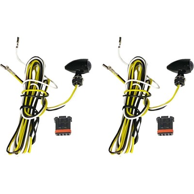CUSTOM DYNAMICS Micro Bullet LED Turn Signals CD-MICRO-AW2-B