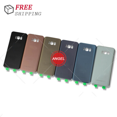 Back Battery Glass Cover For Samsung Galaxy S8 S10 S20 S21 S22 S23+Plus Ultra FE