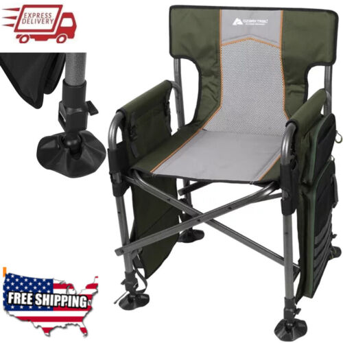 Folding Heavy Duty Director's Chairs Portable 300 Lbs Us