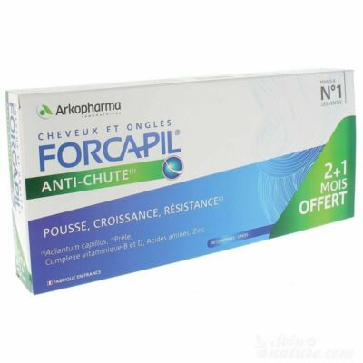 Arkopharma FORCAPIL Hair Activ Hair-Loss & Nails - 90 Tablets 3 Month Supply