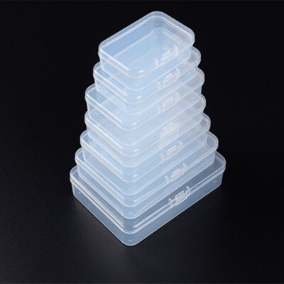 Transparent Plastic Storage Box Die Cutter Handy Craft Container Tool Collection