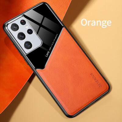 Magnetic Leather Slim Case For Samsung Galaxy S23 S22 Ultra Plus S20 FE Note 20