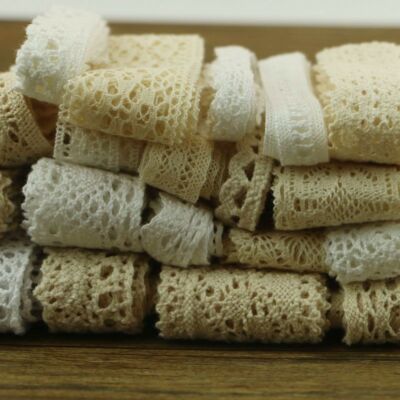 Vintage Crochet Lace Cotton Sewing Ribbon DIY Sewing Craft Tools New 10 Yards