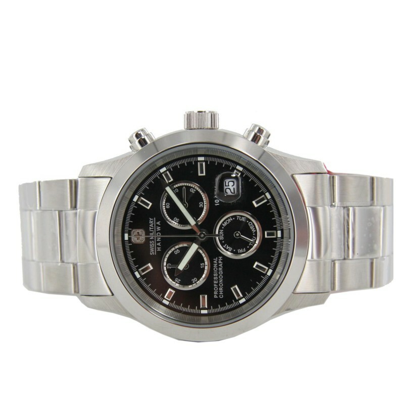 Pre-owned Swiss Military Hanowa Men's Watch 06-5115.04.007 Si/sw Stainless Steel