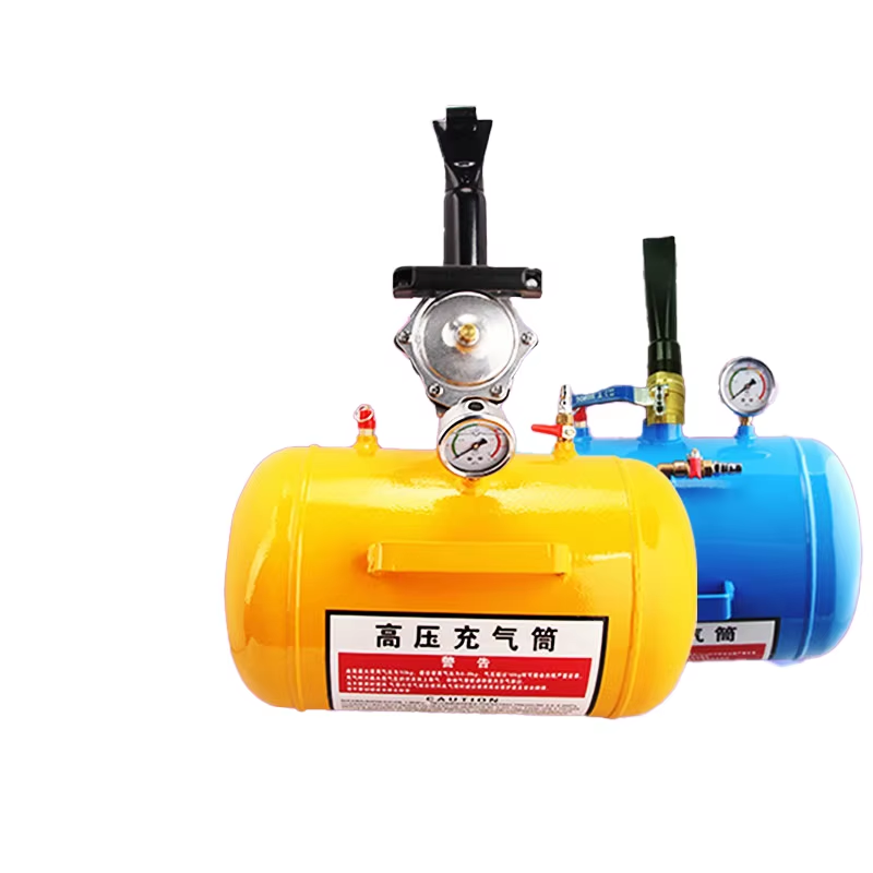 Cart tire inflator sealer truck vacuum tire blower High pressure inflator Explos