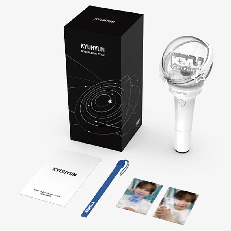KYUHYUN OFFICIAL LIGHT STICK with Strap+2 Card FANLIGHT MD SUPER