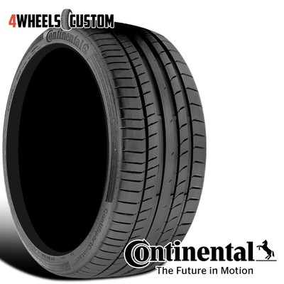1 X New Continental ContiSportContact 5P 295/35R21 103Y Performance Summer Tire